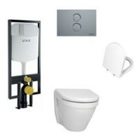 Комплект инсталляция и унитаз 9003B003-7200 VITRA схема 1