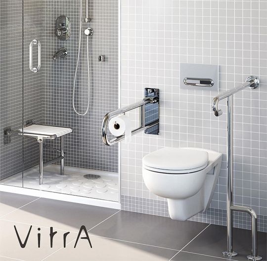 Подвесной унитаз для инвалидов Vitra Conforma 70х35 см 5810B003-6234 ФОТО