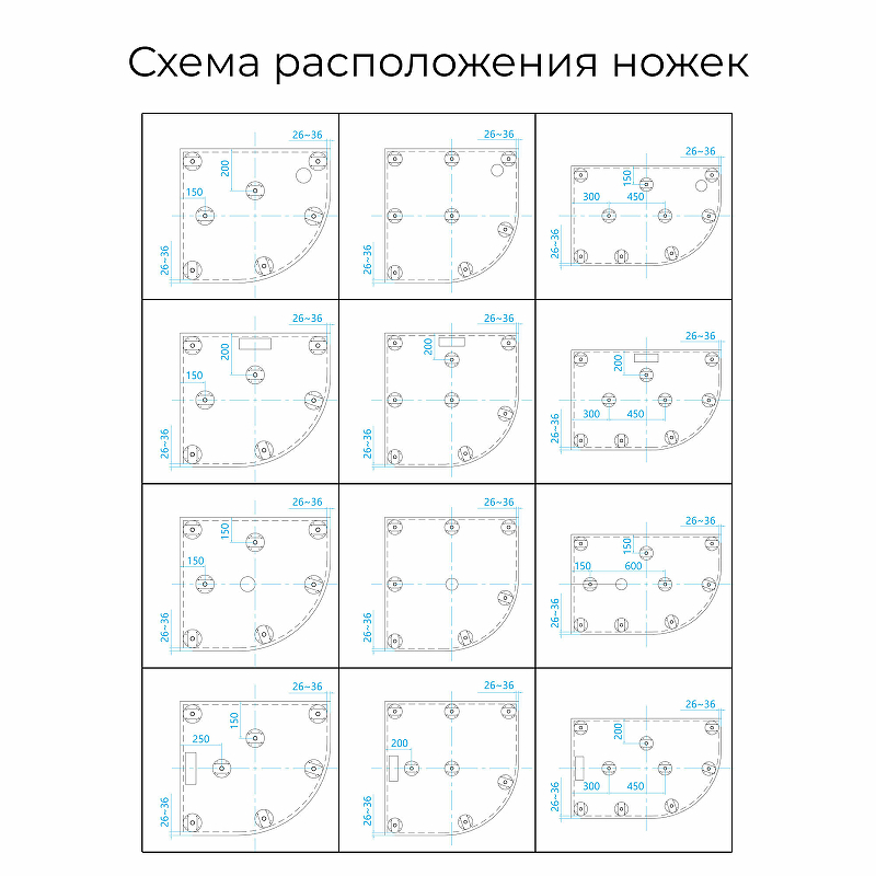 Душевой поддон из искусственного камня RGW Stone Tray ST/AL-G 100х100 16153100-02 ФОТО