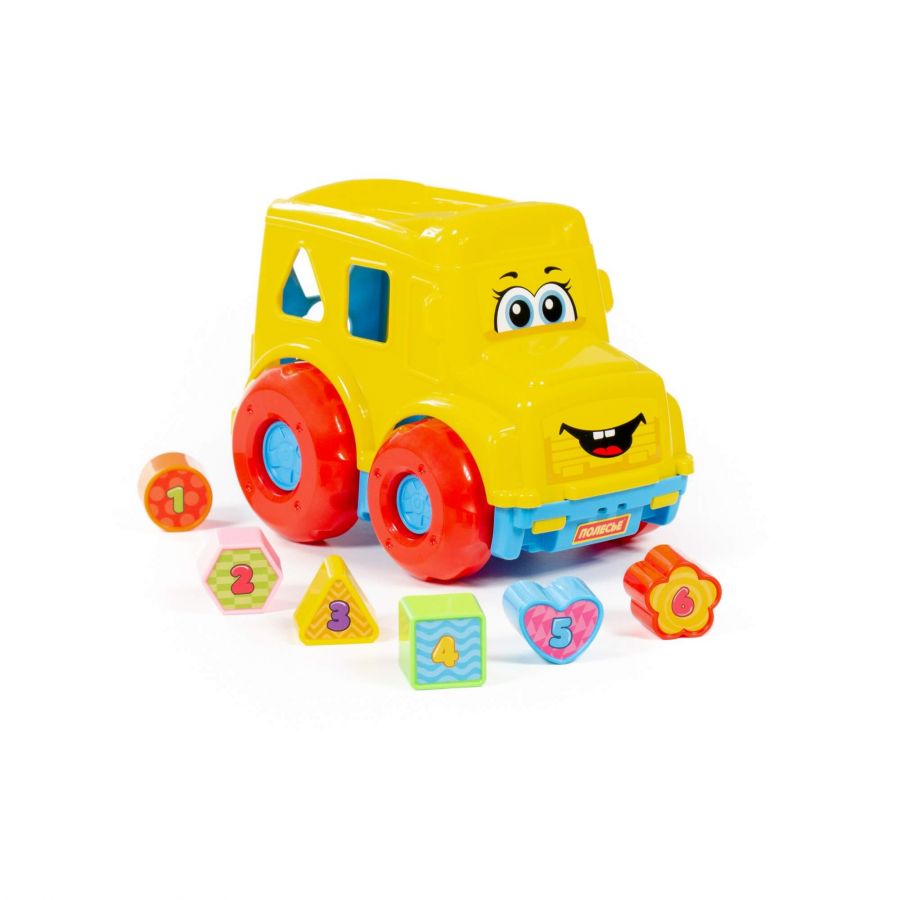 Игрушка развивающая "Автобус" (в коробке)