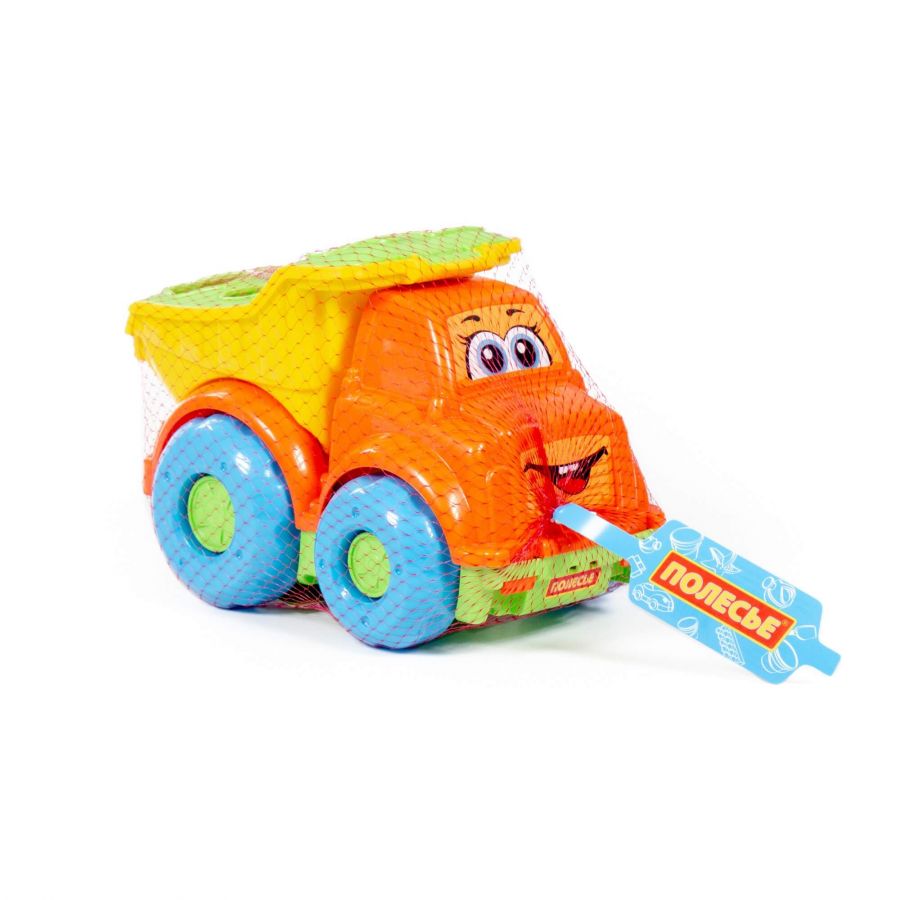 Игрушка развивающая "Автомобиль-самосвал" (в сеточке)