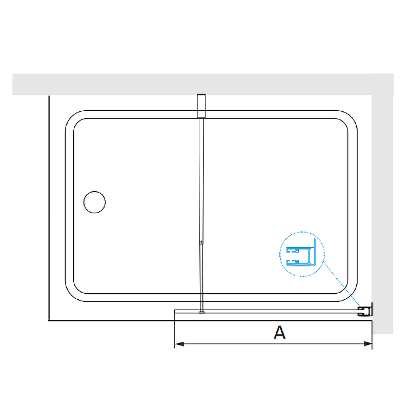 Шторка на ванну RGW Screens SC-051 80x150 351105108 ФОТО