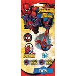 Тату цветные Action! Spiderman (арт. SM-AD06008)