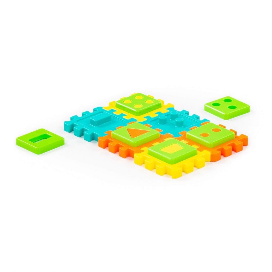 Игрушка развивающая "Пазл" №2 (12 элементов) (в пакете)