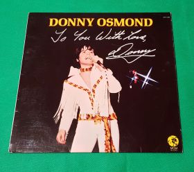 Donny Osmond. To You With Love, Donny. Германия. Фирменная виниловая пластинка. 1971 Oz