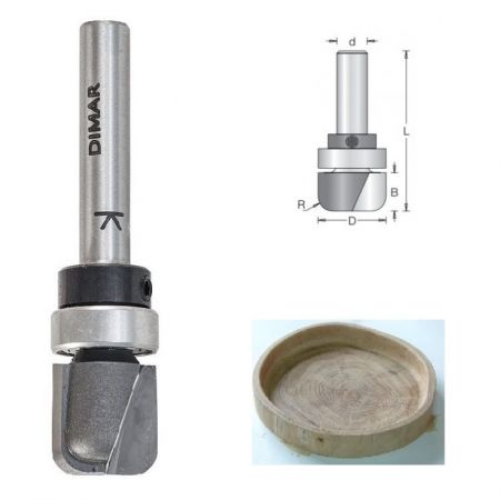 ФРЕЗЫ РАДИУСНЫЕ / ДЛЯ СКРУГЛЕНИЯ