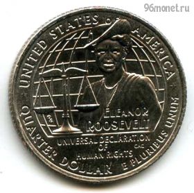 США 25 центов 2023 D