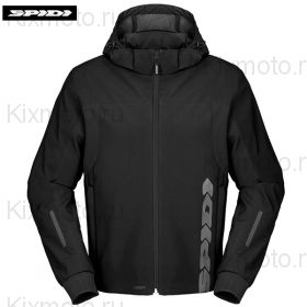 Куртка Spidi Hoodie II H2Out, Черно-антрацитовая