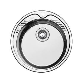 Мойка с сифоном, нерж. сталь, шелк, D510, Suno S, IDDIS, SUN51S0i77S