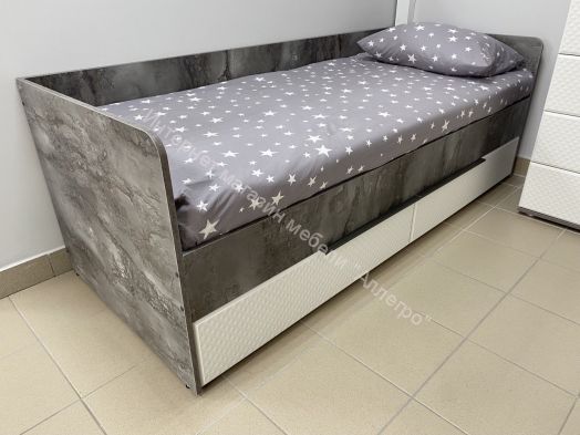 Кровать с 2 ящиками "Лео 2" 800х2000