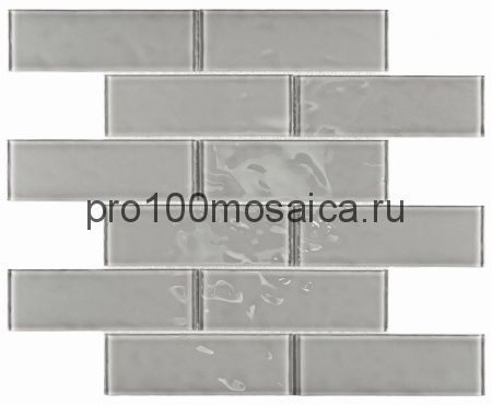 Rumba Grey Мозаика серия CRYSTAL, размер, чип 48*148 мм:300*300*4 (Bonaparte)