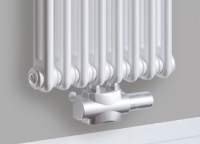 Стальной трубчатый радиатор Rifar TUBOG 2180 подключение нижнее центральное Антрацит (DB_703) схема 8