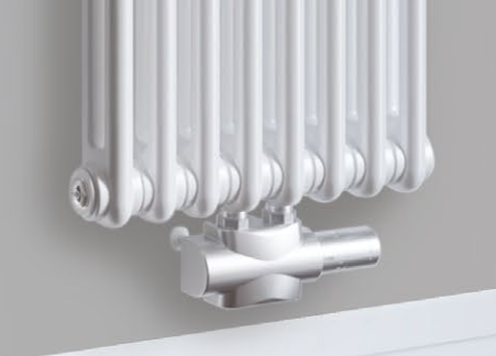 Стальной трубчатый радиатор Rifar TUBOG 2180 подключение нижнее центральное Антрацит (DB_703) схема 8