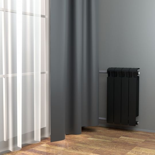 Биметаллический радиатор Rifar Monolit 500 боковое подключение Антрацит (DB_703) схема 20 Биметаллический радиатор Rifar Monolit 500 боковое подключение Антрацит (DB_703) схема 20