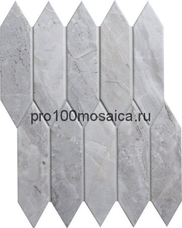 Level light. Мозаика  серия RUSTIC, размер, мм: чип 48*195. 255*313*6 (Bonaparte)