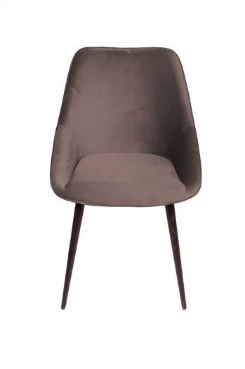 Стул Neo бархат антрацит 14/опора конус