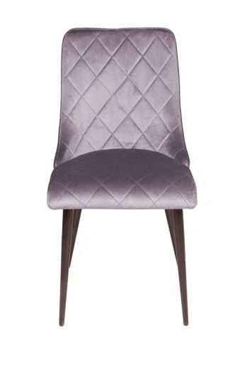 Стул Patrik, бархат светло-серый 26