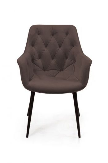 Стул Archi, бархат антрацит 14, опора конус