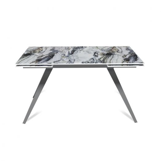 Стол раскладной Asti (140+40+40), керамика глянцевая Cold Jade