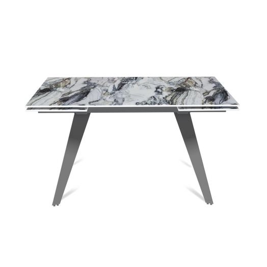 Стол раскладной Rhein (140+40+40), керамика глянцевая Cold Jade