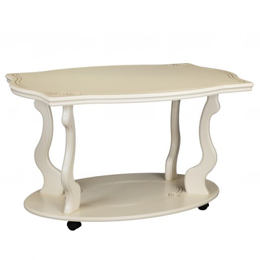 Стол журнальный Берже 3 слоновая кость