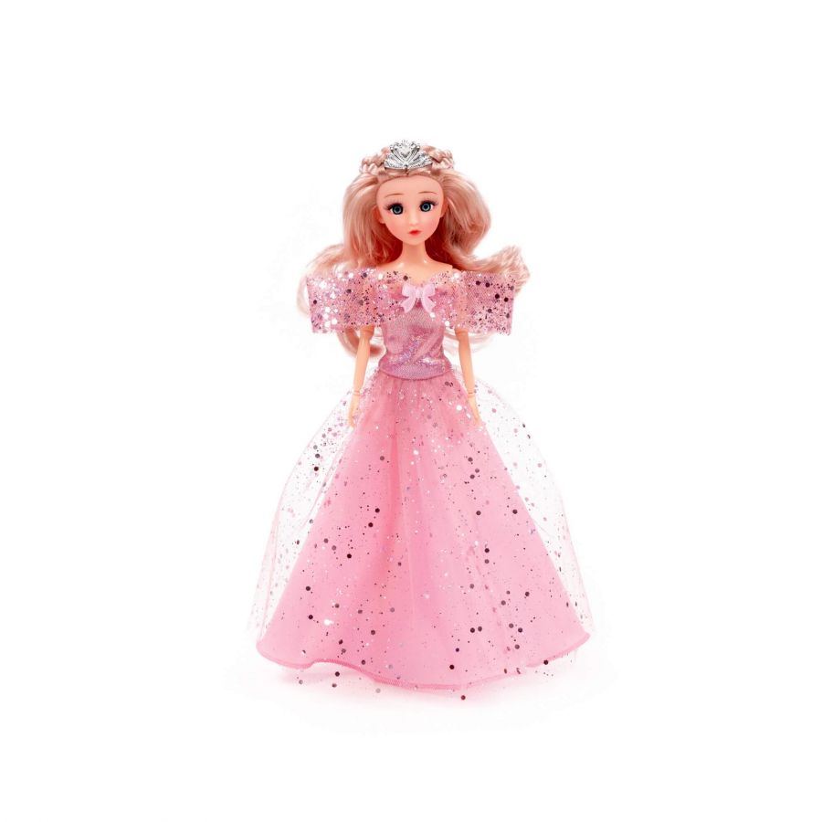Кукла "Ксюша" (30 см) в нарядном платье (в коробке №2)