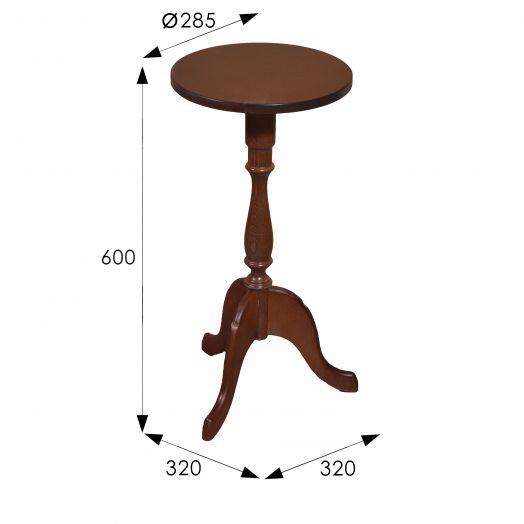 Подставка под цветы напольная П2 средне-коричневый