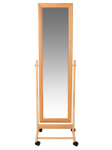 Зеркало напольное В 27Н светло-коричневый 137 см х 42,5 см