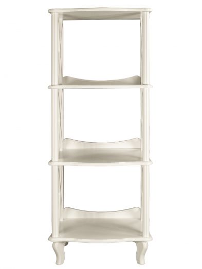 Этажерка-стеллаж Джульетта 3 уровня, дуб шампань Л