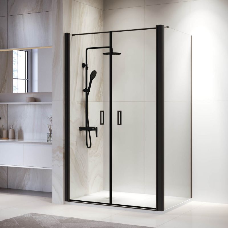 Душевой уголок RGW PA-144B (PA-104B+Z-050-2B+O-104B) 120x80, 060814428-014