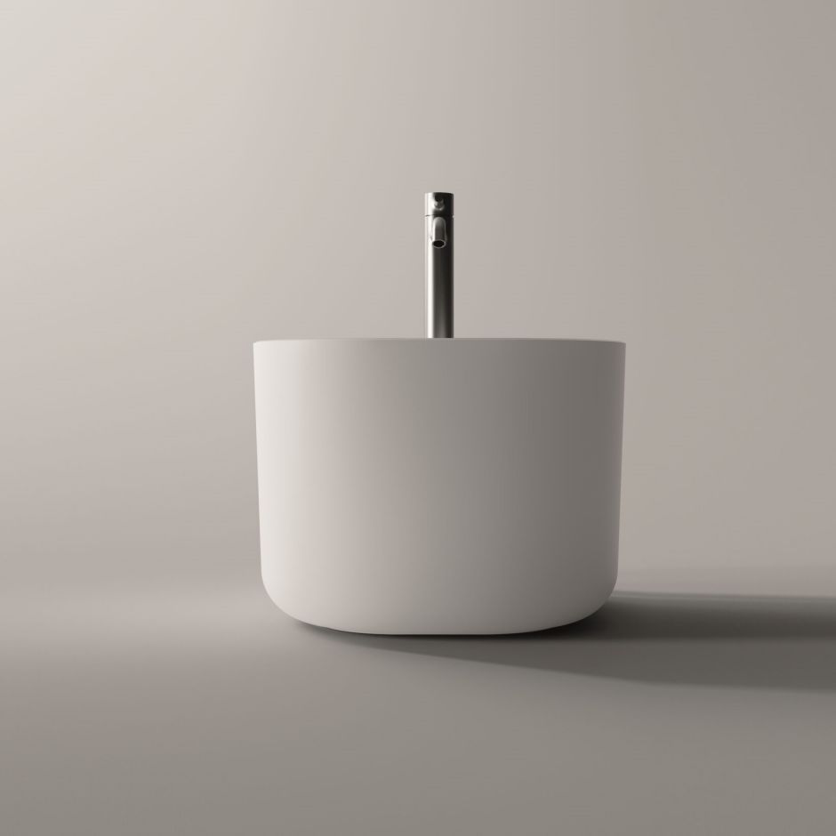 Изображение Раковина накладная Alice Unica Square 40х40хВ30 без отверстия под смеситель 32140101