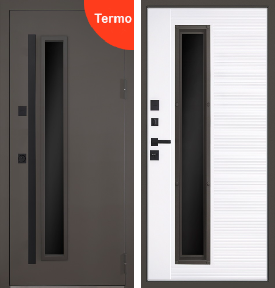 Дверь входная АСД Терморазрыв 3К Barone с окном