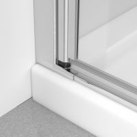 Душевой уголок Radaway Eos KDD B стеклянный цвета хром 80х90 см схема 7