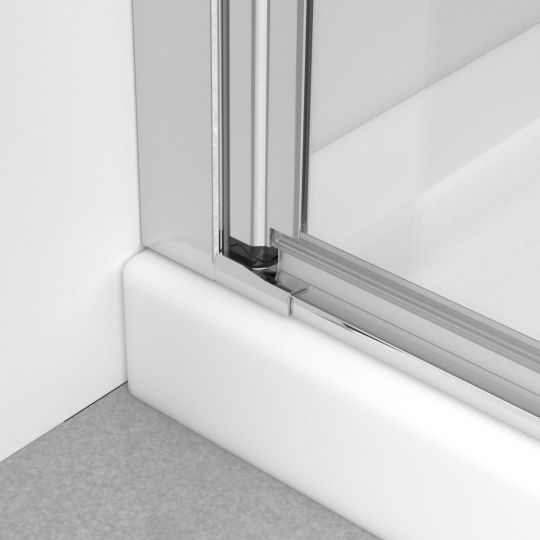 Душевой уголок Radaway Eos KDD B стеклянный цвета хром 80х90 см схема 7