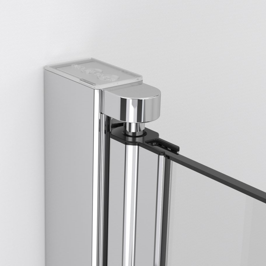 Душевой уголок Radaway Eos KDD B стеклянный цвета хром 90х100 см ФОТО