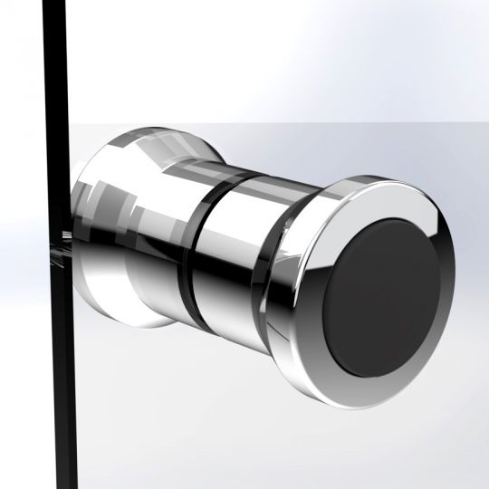 Душевой уголок Radaway Eos KDD B стеклянный цвета хром 100х80 см схема 8