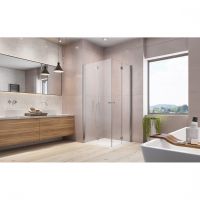 Душевой уголок Radaway Eos KDD B стеклянный цвета хром 100х80 см схема 11