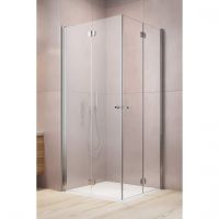 Душевой уголок Radaway Eos KDD B стеклянный цвета хром 100х90 см схема 1