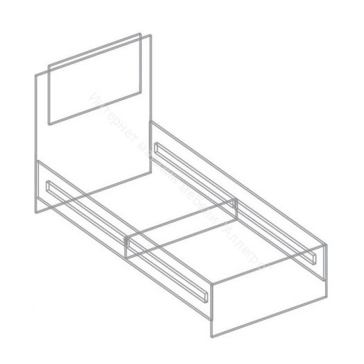 Кровать "Милана" | каркас 900х2000