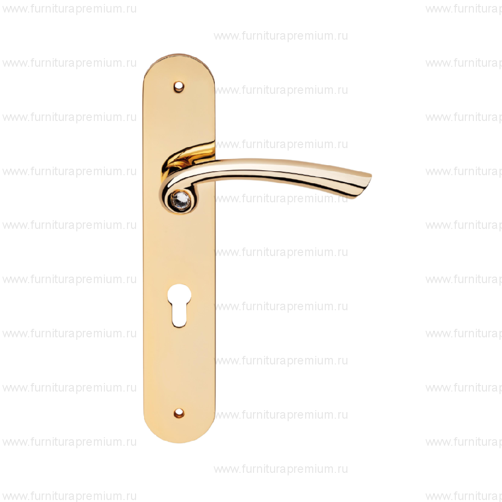 Ручка на планке Linea Cali Nau Crystal 1551 PL