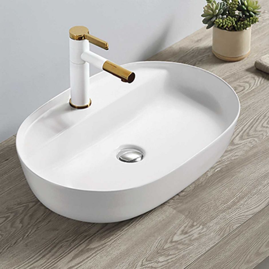 Изображение Накладная керамическая раковина Vincea VBS-122