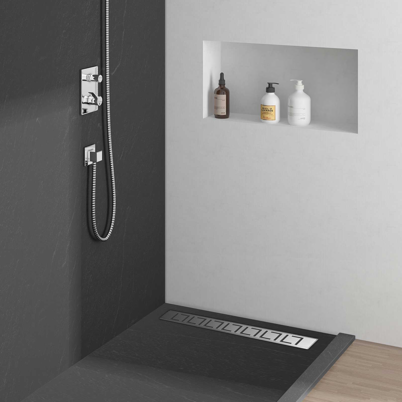 Душевой лоток Vincea SAY OPTIMA BUKLE SAY.601.60.P.BLOK цена от 9 540 ₽ Фото Душевой лоток Vincea SAY OPTIMA BUKLE SAY.601.60.P.BLOK