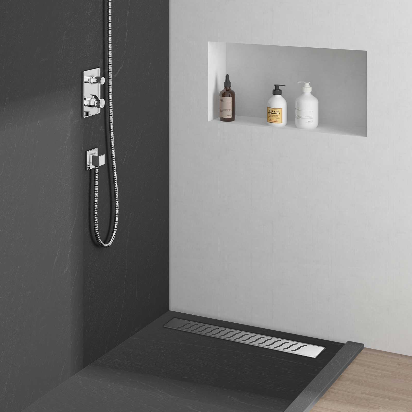 Душевой лоток Vincea SAY OPTIMA BUKLE SAY.601.70.P.BUK цена от 10 580 ₽ Фото Душевой лоток Vincea SAY OPTIMA BUKLE SAY.601.70.P.BUK