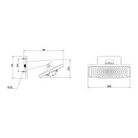 Встраиваемый верхний душ Vincea INSPIRE VSHD-3I4CCH схема 5