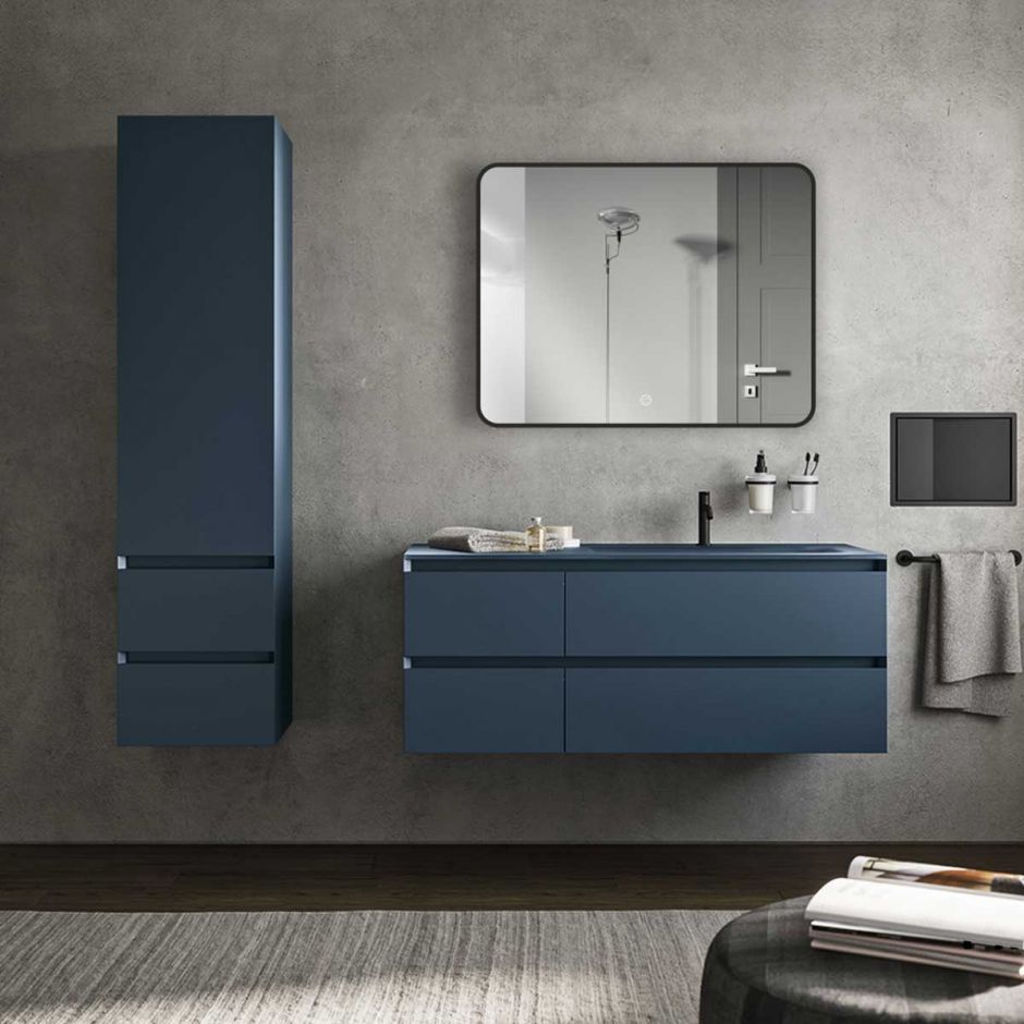 Изображение Зеркало Vincea VLM-3VC900B LED с чёрной окантовкой, выполненной методом УФ 3Д печати 90х70 см