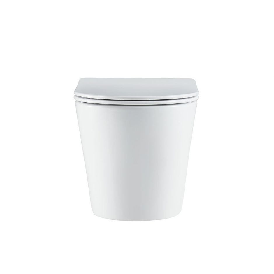 Подвесной унитаз Vincea Tornado Piatti VT1-11T с ультратонкой быстросъемной крышкой-сиденьем с плавным опусканием ФОТО