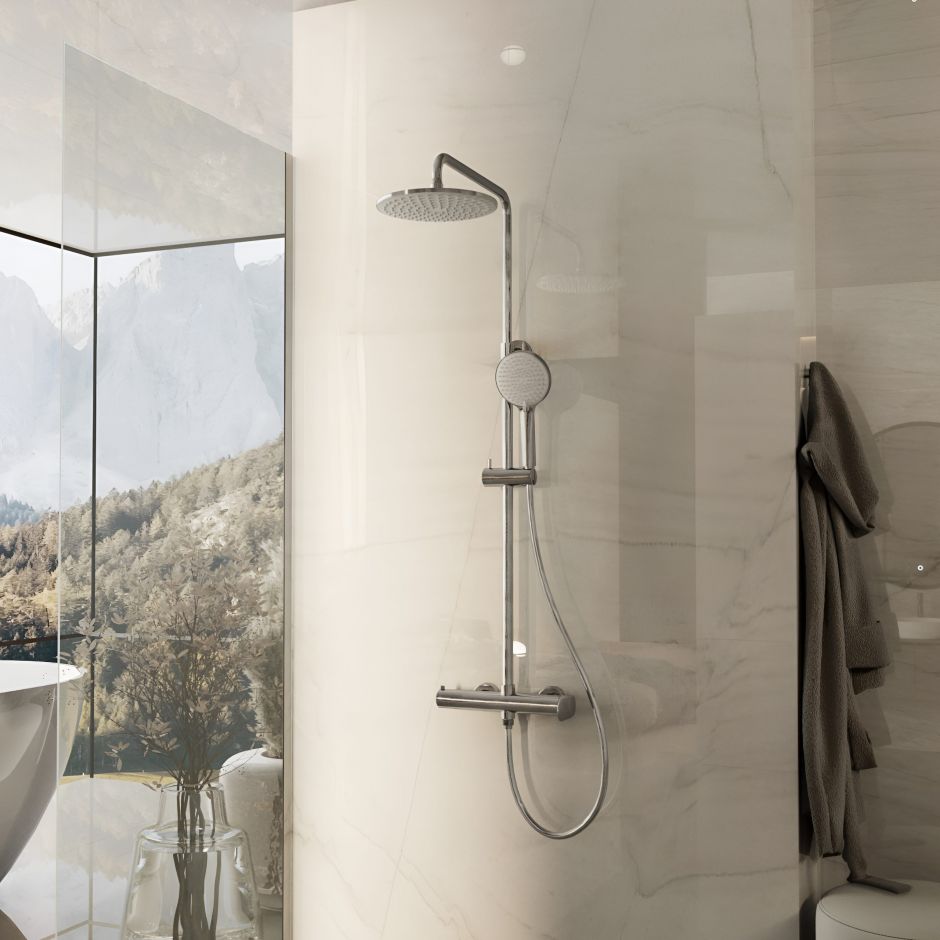 Душевая стойка  Vincea RONDO VSFS-1R0CH ФОТО