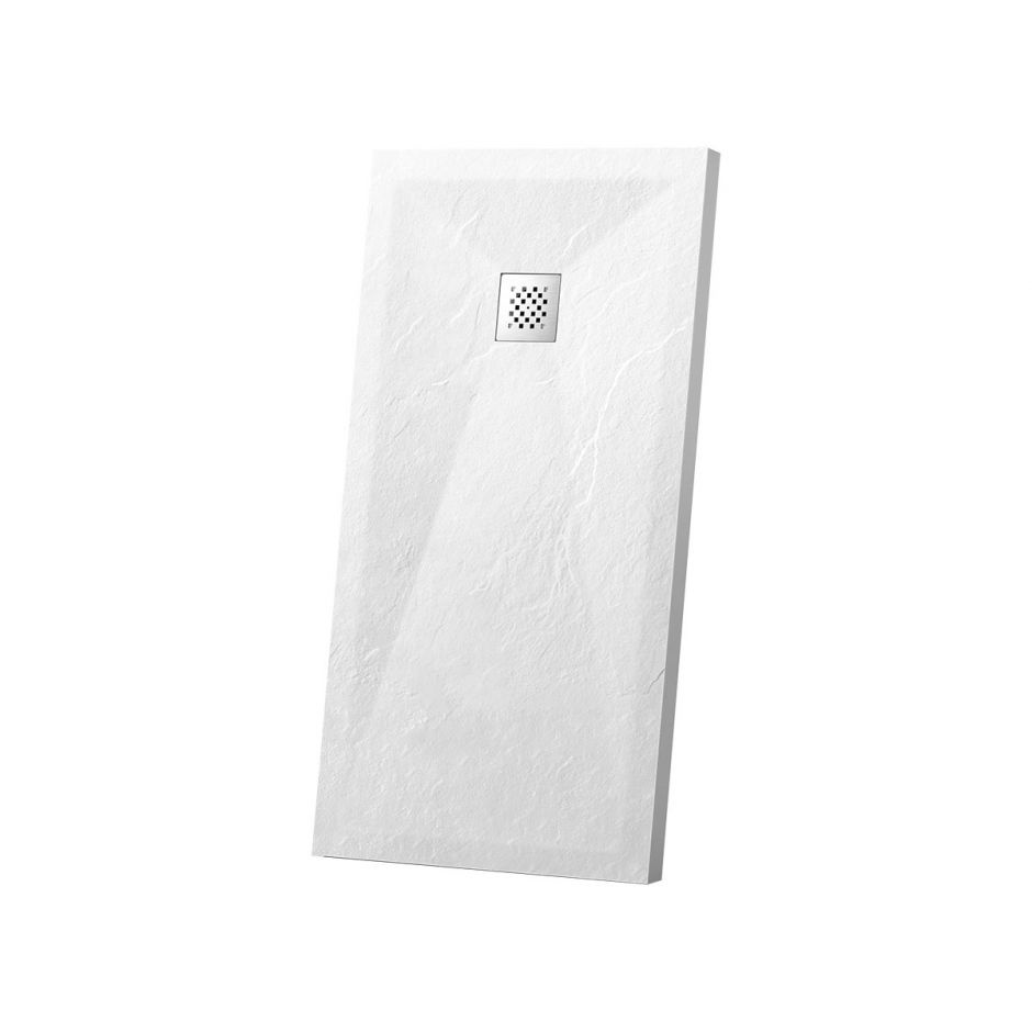 Изображение Прямоуголный поддон для душа из искуственного камня Vincea VST-4SR8011W