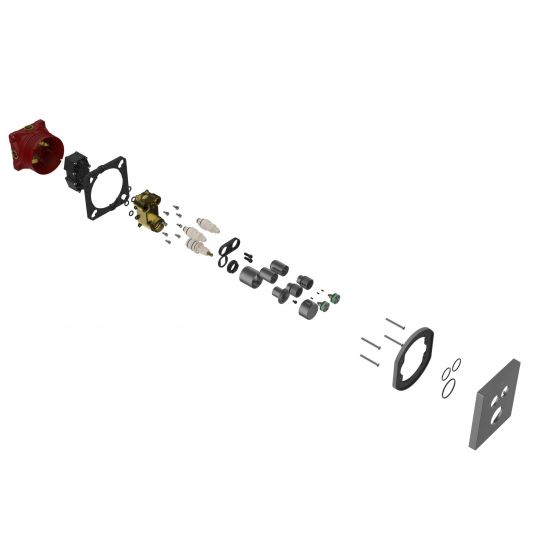 Встраиваемый смеситель для душа 2-х функциональный Vincea INSPIRE VSCV-321T-MCH схема 15 Встраиваемый смеситель для душа 2-х функциональный Vincea INSPIRE VSCV-321T-MCH схема 15