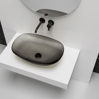 Прозрачная накладная раковина из полиэфирной смолы Vincea VBS-6T12B схема 1 Прозрачная накладная раковина из полиэфирной смолы Vincea VBS-6T12B схема 1